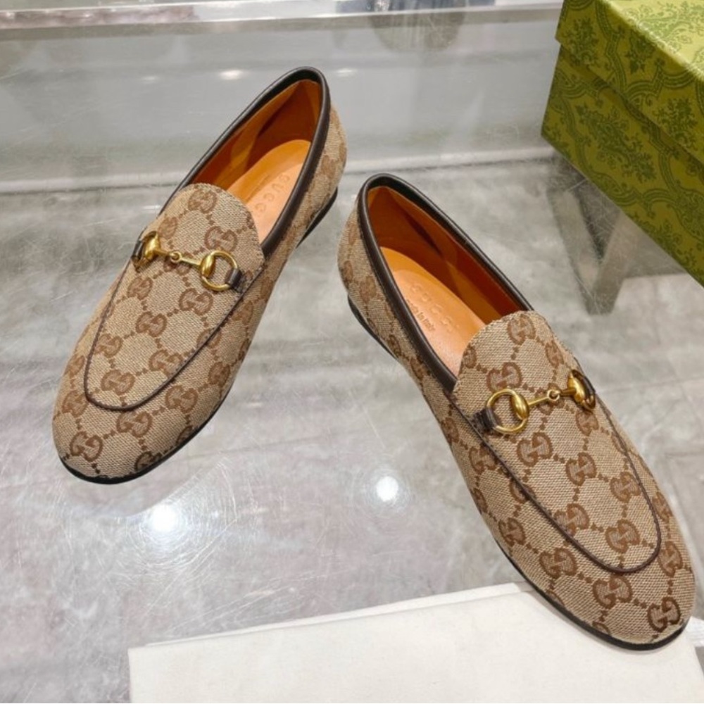 Gucci Jordaan Horsebit Loafers